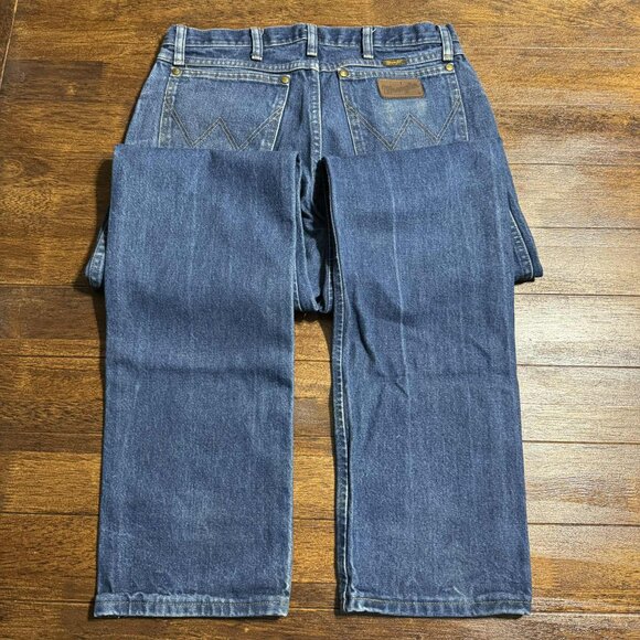 Vintage Wrangler 47MWZ Jeans Size 32X36 Nicely Worn Cowboy Western Rodeo - Picture 11 of 15